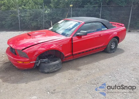 2005 Ford Mustang from USA, damaged, VIN 1ZVFT84N655245396